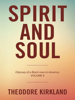 cover image of Spirit and Soul